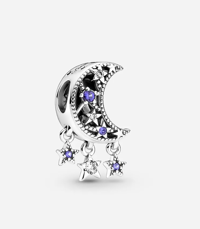 Star & Crescent Moon Charm